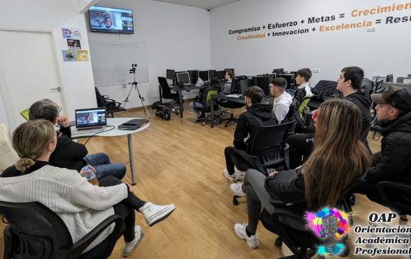 Sesión informativa de la OAP sobre cómo continuar con los estudios